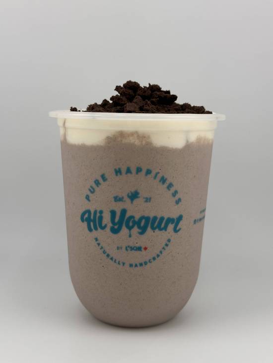 Oreo Cookie and Cream Yogurt Shake（奥利奥奶油曲奇酸奶）